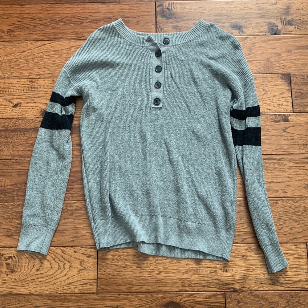 AE Oversized Varsity Knit Sweater
